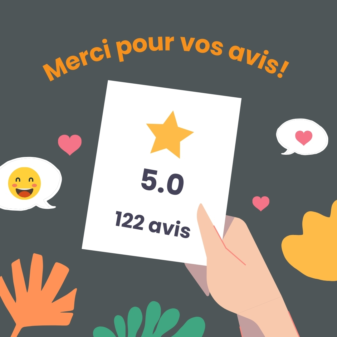 Colourful Fun Illustrated Reviews Rating Instagram Post